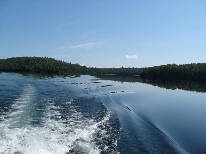 Original photo for my blog header, Ranger Lake, Ontario Canada