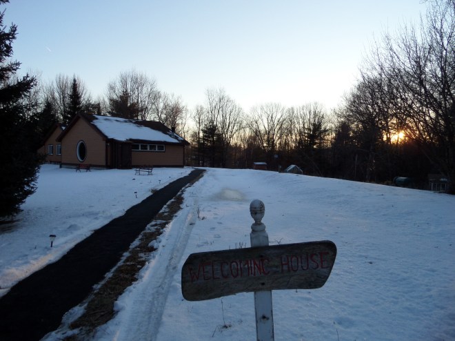 The path was clear to the Welcoming House, and its meditation room.
